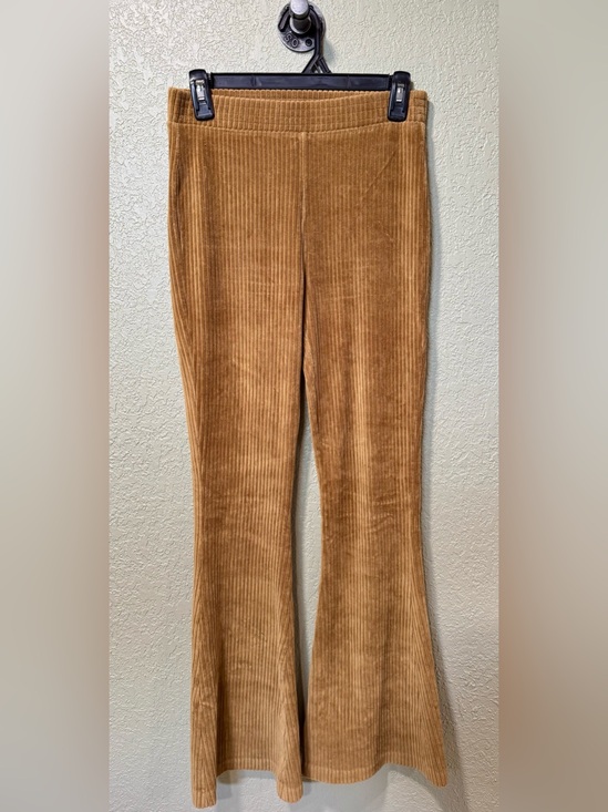 aerie Pants - aerie Corduroy Boot Cut Pants in Camel Brown M